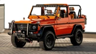 There’s Little “Period-Correct” About EMC’s Orange G-Wagen Restomod