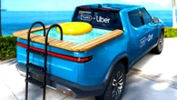 Rental Rivian’s Pool Feels Like An $80K Kiddie Tub Of Stranger Backwash