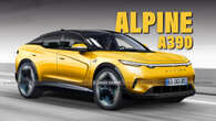 Alpine A390 Electric GT Crossover Arriving In 2025 Based On Nissan Ariya Bones