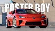Absolutely Red Lexus LFA Supercar Available With Near-Delivery Mileage
