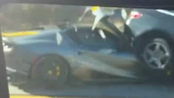 A $2.5 Million Ferrari Met A Mercedes Bumper, Guess Who Folded First