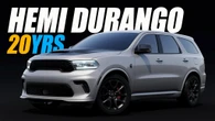 Dodge Durango Hellcat Silver Bullet Sends Off Hemi V8 With A Bang