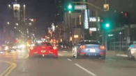 Video Shows Michael B. Jordan’s Ferrari 812 With Another Ferrari Right Before Hollywood Crash