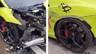 Crypto King Crashes Bright Green Lamborghini Revuelto In Indonesia