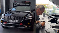 Genesis GV80 Desert Edition Delivered To Jacky Ickx, Looks Ready For Dakar