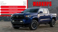 Toyota Tacoma Markups Are Here As Some Dealers Are Charging An Extra $5,000