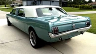 Eight-Seat 1966 Mustang Has Rear Doors That Used To Be Front Doors