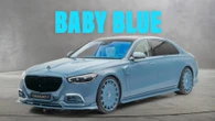 Mansory’s China Blue Mercedes-Maybach S 680 Stands Out From The Pack