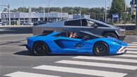 Cybertruck And Lamborghini Street-Race That Barely Lasted 5 Seconds Garners Police Attention