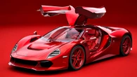 The Reddest Supercar Ever Built Hides A Gated Manual And A Ford V8 Under Its $3.4M Skin