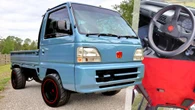 Honda’s Smallest Kei Pickup Tops Out At 55 MPH, But It’s Got Race Tires