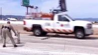 A CHP Officer Behind A Concrete Barrier Had One Shot To Stop Her, And He Took It
