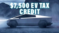 Tesla’s Mid-Range Cybertruck Qualifies For Full $7,500 EV Tax Credit But No One Can Get It Yet