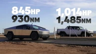 Tesla Cybertruck Shocks GMC Hummer EV In Drag Race