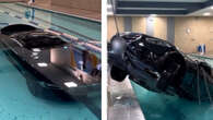 Mercedes S-Class Driver Confuses Carpooling With Gym Pool Dive