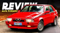 The 1992 Alfa Romeo 75 Is More Fun Than It Has Any Right To Be