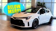 Hell Freezes Over: Toyota Dealer Offers GR Corolla For Under MSRP!