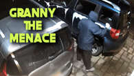 Hooded Granny Douses Cars In Paint Stripper Before Leaving A Stinky Surprise