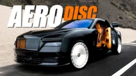 Murdered Out Rolls-Royce Spectre Nails The Disc Wheel Look