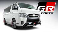 Toyota HiAce With GR Parts Upgrades Looks Ready To Rock