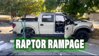 Ford F-150 SVT Raptor Mangled And Mutilated In Chaotic Police Chase