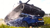 He Crushed Fascism With A Tank Before Now He’s Using It On A Tesla