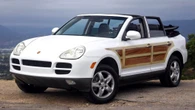 This Cayenne V8 Convertible’s Wood Is Fake, Its $11,315 Price Is Not