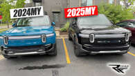 2025 Rivian R1 Facelift Spotted Next To Current Model