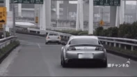 Mazda RX-8 Driver Pulls A Mustang Move And Crashes After Japanese Meet