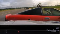 Cop Begs Corvette Driver To Stop Before Gently Sending Her Into A Ditch