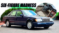 Is The Market Crazy? Low-Mileage W124 E300 Diesels Selling For Over $100k