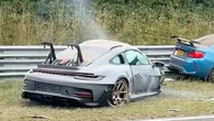Porsche 911 GT3 RS Explodes In Scary Nurburgring Crash With BMW M2