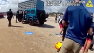 Jeep Runs Over Beachgoer Napping On Florida Beach