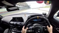 AMG GT Fails To Slow Down At Triple-Digit Speeds And Crashes