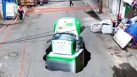 Thirsty Sinkhole Downs An Entire Truck Of Mexican Soda