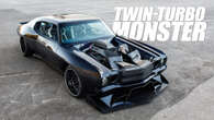 Chevy Chevelle Restomod Blends Old And New School Tech With A Monster Twin Turbo V8