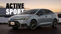 Toyota Corolla Active Sport Debuts In Japan With Aggressive Looks And Chassis Tweaks