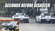Corvette C7 Driver Causes Brutal Single Car Accident Crashing Into A Tree