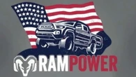Ram Accidentally Put A Toyota Tacoma On Its Own Patriotic Truck Shirt