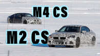 2025 BMW M2 CS And M4 CS Play Cat And Mouse On Frozen Lake