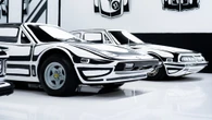 These Cars Are Real, But Your Brain Sees Comic Book Sketches