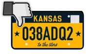 Citing Bipartisan Hatred, Kansas Will Redesign Its New License Plate