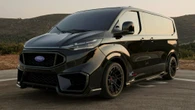 Ford Transit Custom Sported Up With Carbon Bits