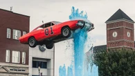General Lee Replica Squanders Landing, Nearly Misses Cameraman