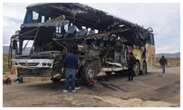 Bus accident kills 37 in Bolivia