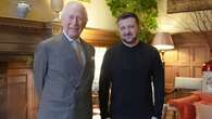 King Charles meets Zelensky after London defence summit