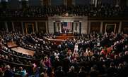 Democrats sit tight, Republicans cheer as Trump addresses US congress