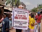 Anambra community youths hold solidarity rally amid attacks on their monarch