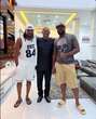 P-Square: Peter Obi meets Mr P, Rudeboy [PHOTOS]