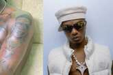 ‘He’s my idol’ – Amb Blinkz pays tribute to Wizkid with tattoo